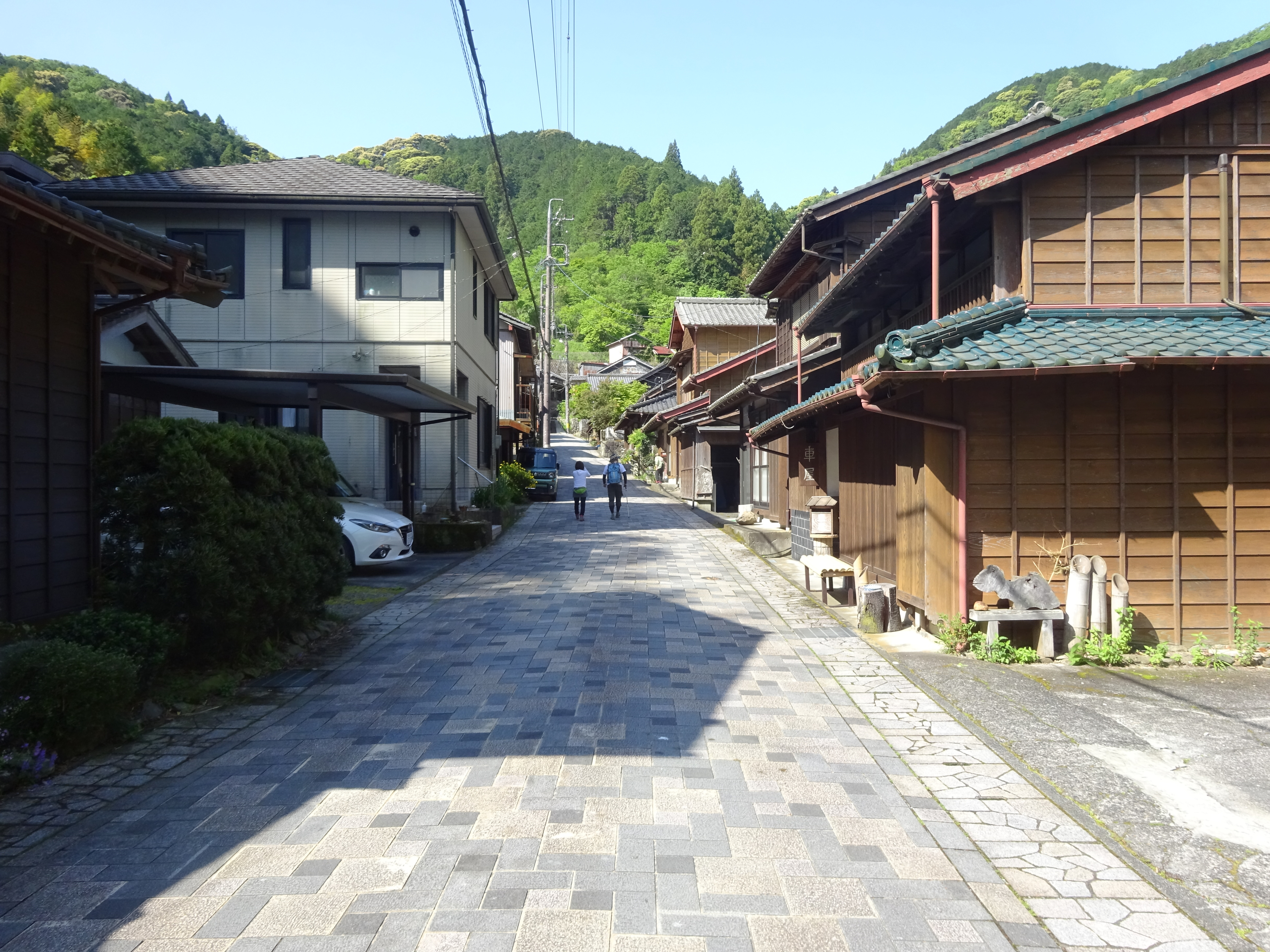 写真:宇津ノ谷　まちなみ